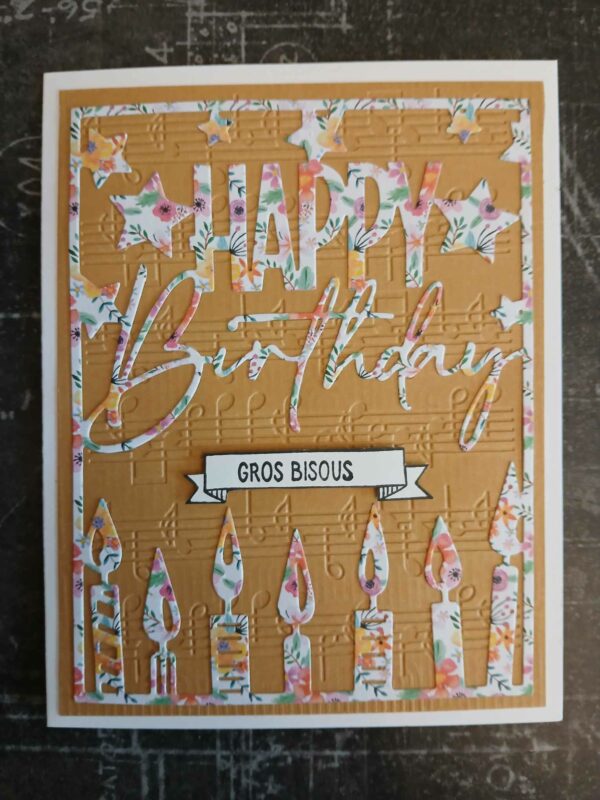 Carte anniversaire