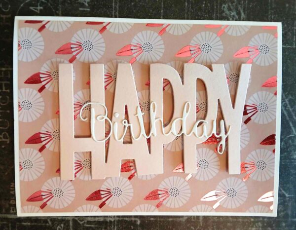 Carte anniversaire