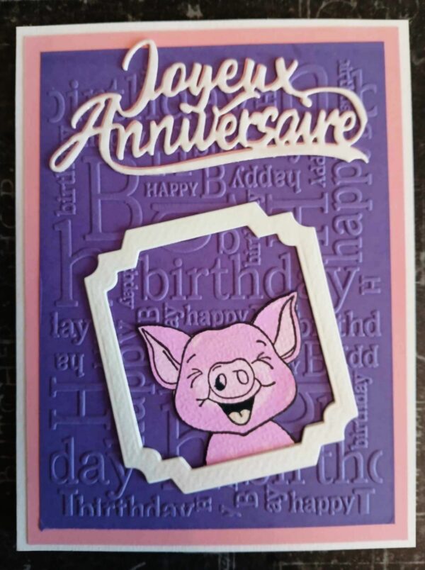Carte anniversaire