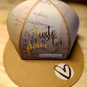 Casquette " Juste pour toi "