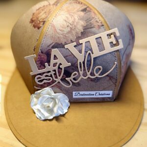 Casquette " La vie est belle "